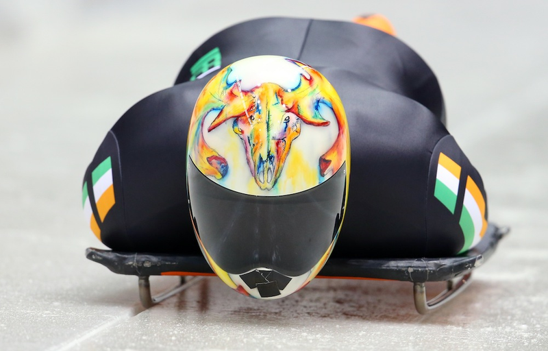 Illustration for article titled Skeleton Helmets Are The Coolest Thing At The Olympics